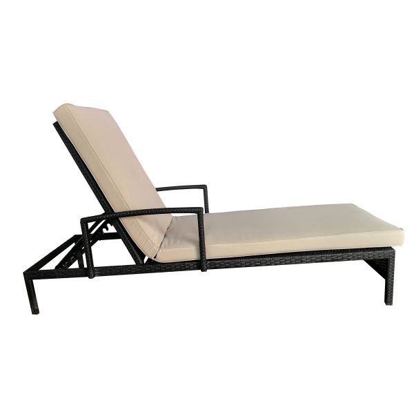 Modern Hotel Outdoor Swimming Poolside Daybed Sun Bed Outdoor Lounger