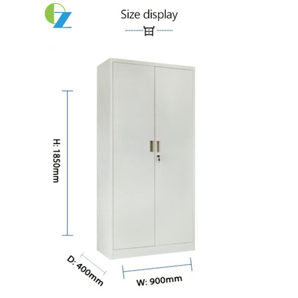 1mm Thickness Steel Office Cupboard Knocked Down Structure Office Furniture
