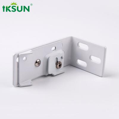 2.5mm Metal Curtain Track Brackets Wall Mount Painting Treatment