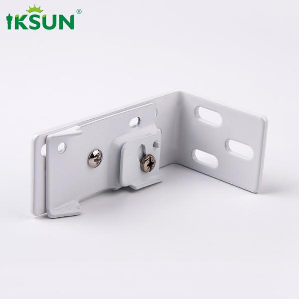 2.5mm Metal Curtain Track Brackets Wall Mount Painting Treatment