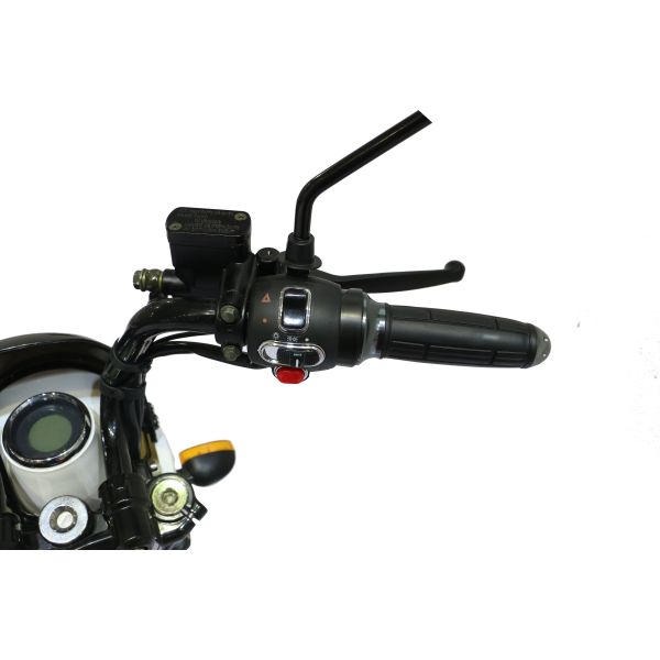 White Electric Bike Scooter For Adults , 38km/H Pedal Assist And Throttle Ebike