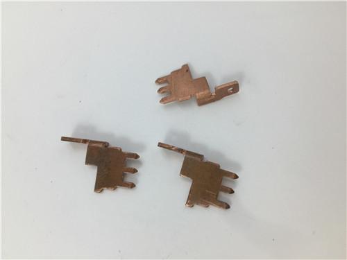 Hardware de cobre puro do interruptor que carimba o bronze magnético do garfo dos acessórios que carimba as peças