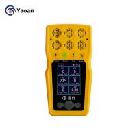 Détecteur de gaz portable CE ATEX 6 en 1 CO CO2 H2S CL2 NH3 CH4 NO2 H2 détecteur multi gaz