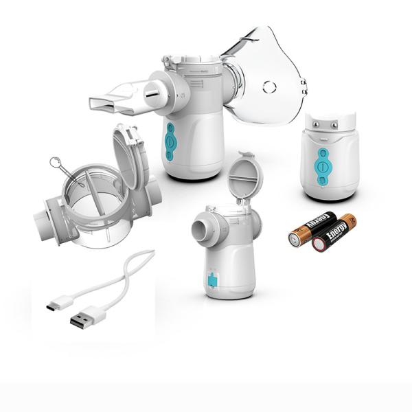 Medical Asthma Mesh Portable Nebulizer Inhalation Machine 75% Ultrafine Particles