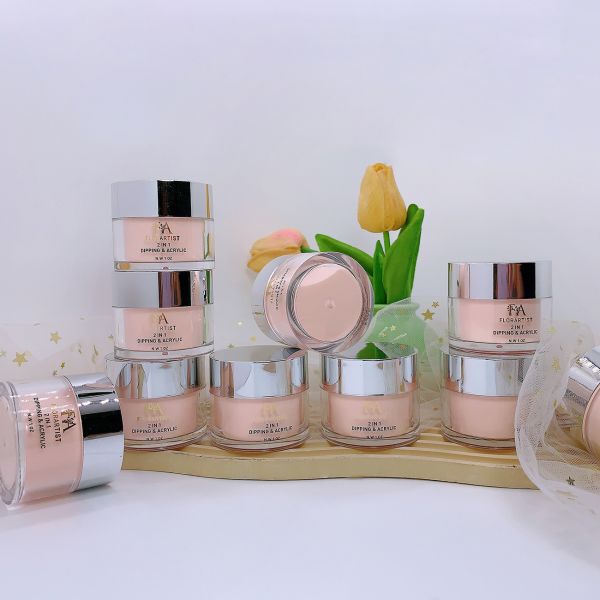 1oz Pink White Acrylic Powder 30g Jar Nails Extended Carving Powder Pigment Nail Acrylic Powder With Monomer