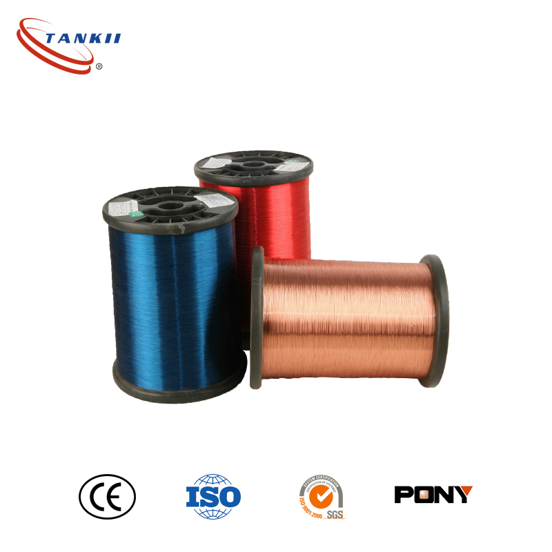 6J22 Karma Alloy Enameled Resistance Wire with Polyimide Insulation and Low TCR for Resistors and Heating Elements