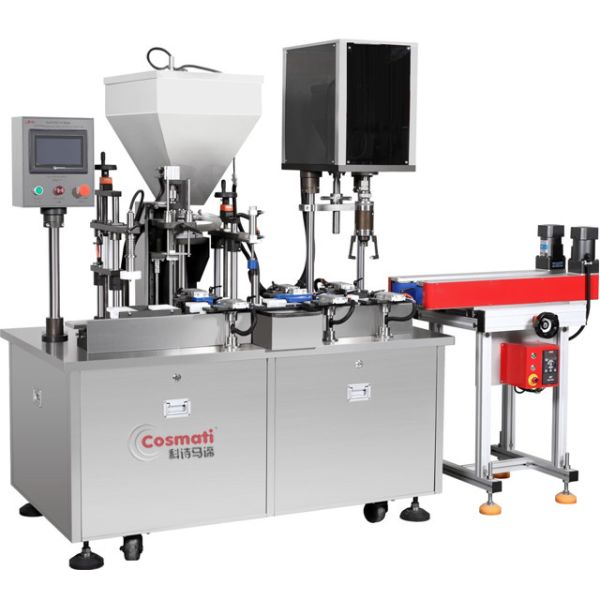Cosmetic Liquid Bottle Capping Machine 5-250ml for Shampoo Lotion Cream Toner