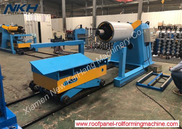Velocidade profissional de Tonelada Hidráulico De Coiler 12-15m/min do equipamento auxiliar 6