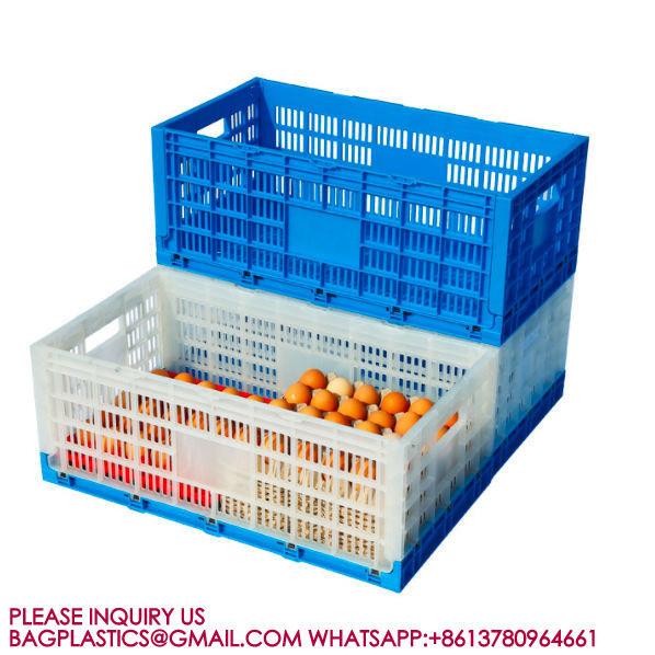 Foldable Egg Basket Turnover Box,Egg Tray Transportation Tool, Egg Transport Basket