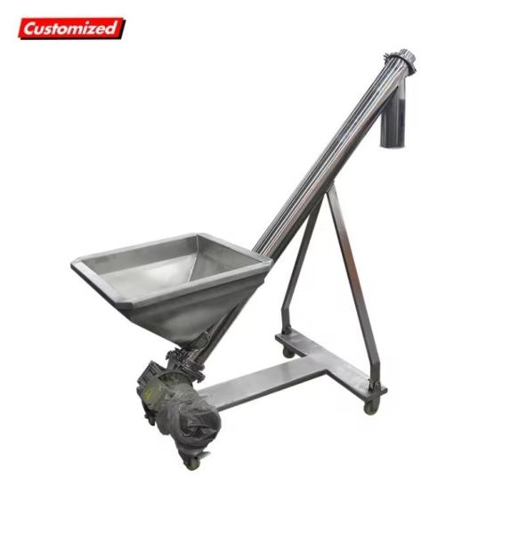 Full Payment Powder Milk Powder Sugar Coffee Starch Additives Screw Conveyor Auger Feeder