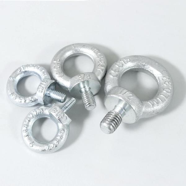 Galvanized Threaded Fastener Eye Bolt For JIS Standard Lifting And Rigging Operation
