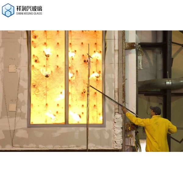 Flat Polished Fire Glass 4mm 5mm Clear Transparent Tempered Ceramic Glass