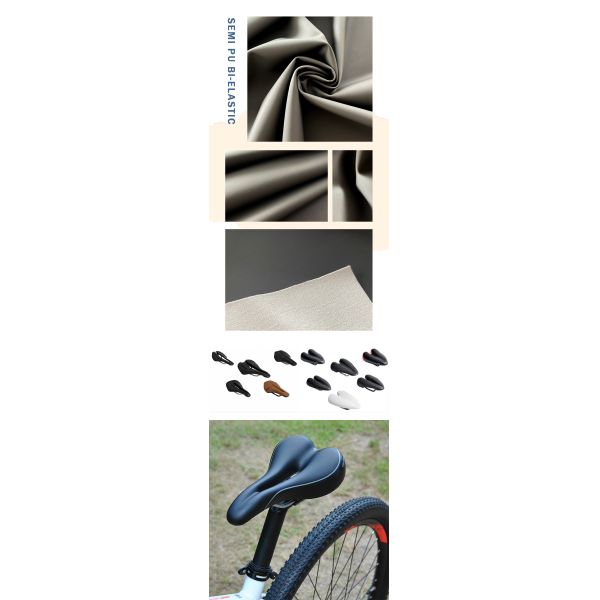 Waterproof Synthetic Leather SEMI PU BI-ELASTIC Material - Durable & Elastic