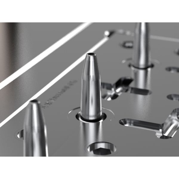 Прозрачная подсказка грифеля (1*8)/холодный отлейте в форму бегуна/2-плит/No.24848