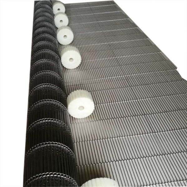 316 Stainless Steel Z-Shape Enrober Flat Wire Mesh Chain Ladder Chocolate Coating Machine Enrobing Oven Pizza Conveyor Belt