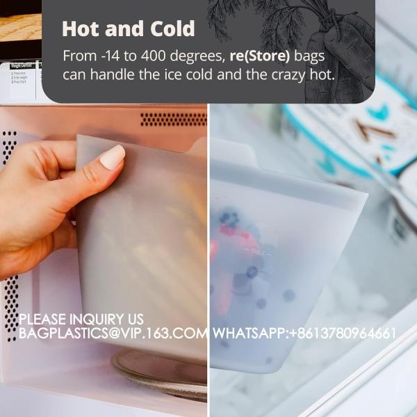 Microwave Dishwasher Safe, Leak-free, Bundle Pack Bowls, Reusable Silicone Clear Bowls