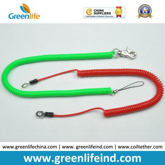 Custom Different Colors Sainless Steel Wire Coil Tool Lanyard Holders