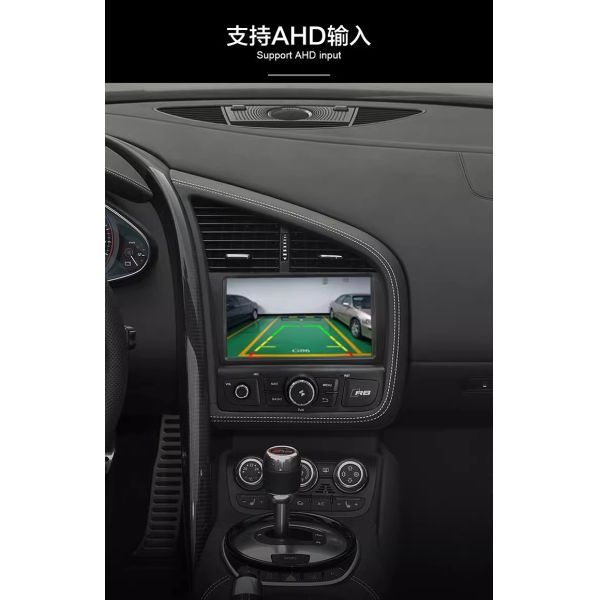 8-дюймовое 8-ядерное радио для автомобилей Android GPS навигационный мультимедийный проигрыватель для Audi R8 Android Auto Wireless Carplay BT 4G
