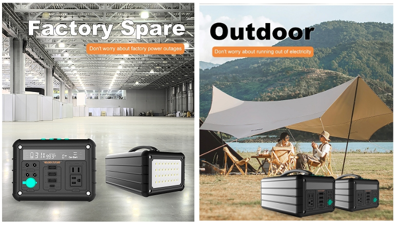 1016Wh PB 300w-1000w портативная электростанция с 4 портами