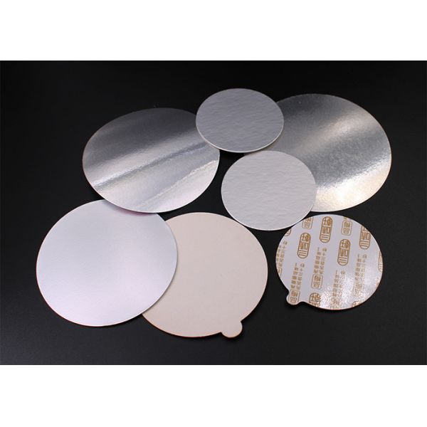 1.3mm Aluminum Foil Seals Heat Sealing Liners For Beverage Bottles