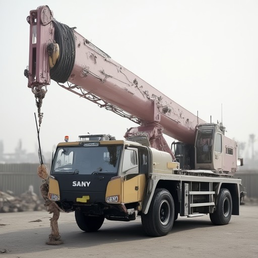 Used XCMG XCT55 55 Ton All Terrain Crane AWD 6x6 Multi-Mode Steering Compact