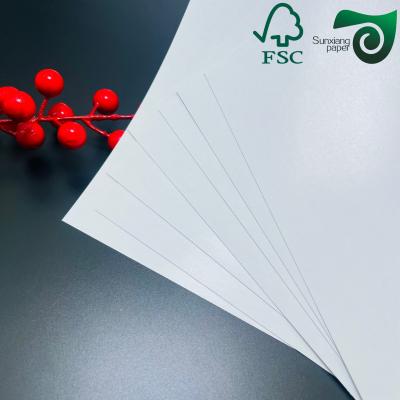 330gsm 310gsm Black Blue Core C2S Board For Making Playing Game Cardboard Art Paper FSC