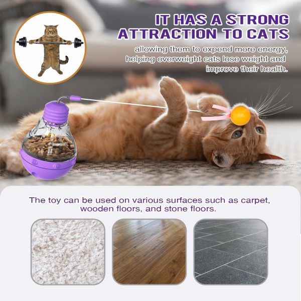 Snacks 50ml Cat Treat Dispenser Sustainable Electronic Interactive Cat Toys