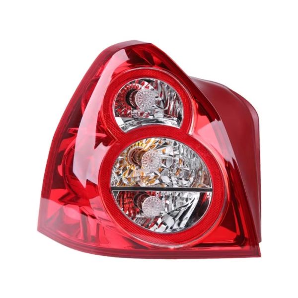 Demillon for 2008-2019 Dongfeng Citroen Elysee Rear Tail Light Assembly Rear Headlights Left and Right Tail Lamp Cover