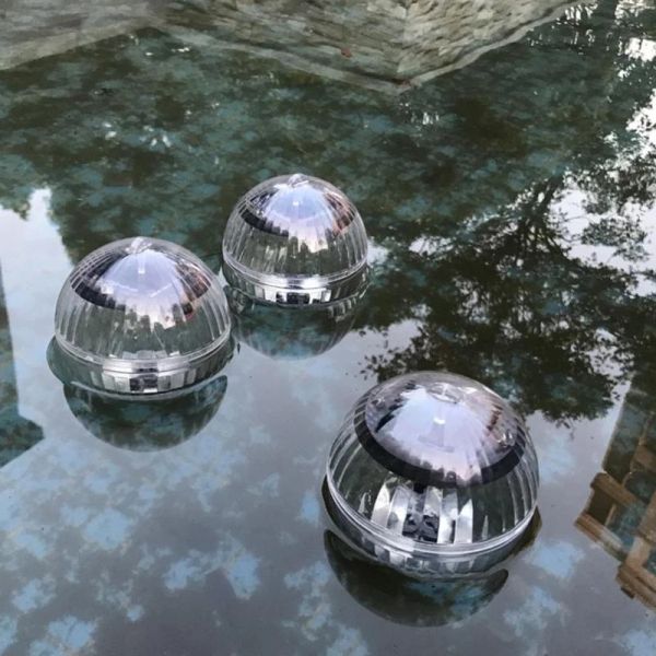 Outdoor Floating Ball Lamp Solar Party Garden Decor Lights Solar Led Light Outdoor Changing Water Drift Swimming Pool Light