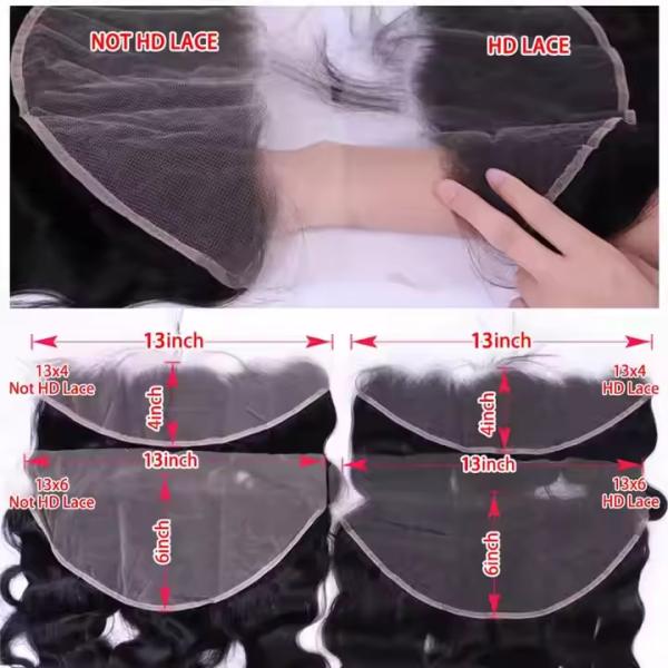 Deep Curly Lace Frontal Vietnamese Hair, Human Hair 13x6 Transparent HD Lace Frontal and Closure