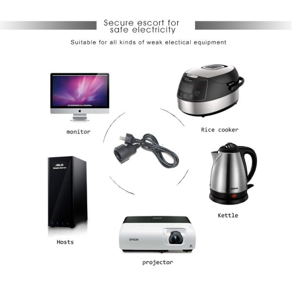 Удлинитель с вилкой Schuko EU 0.3M H05VV-F 3x0.75мм2 CE VDE