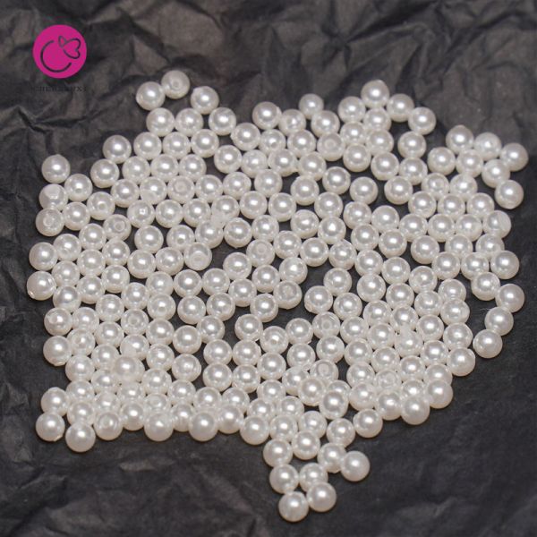 Pearls Beads Loose Spacer Beads DIY Craft Necklaces Bracelets Earrings Rings Choker Jewelry Making
