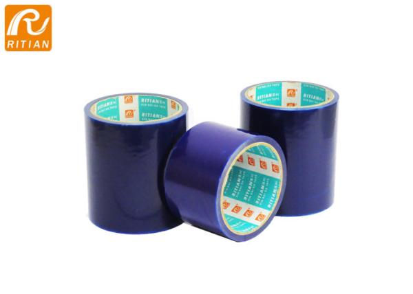 Transparent / Blue Protective Film For Stainless Steel Appliances 50 Microns Thickness