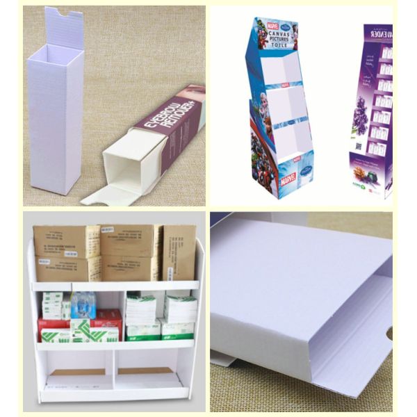 Белый рифленый картон для косметической коробки выравнивая f каннелюру 36 x 48 дюймов