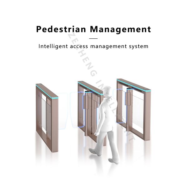 Button Operation QR Code Turnstile