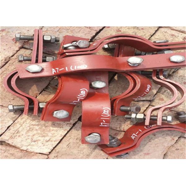 Q235b Electric Power Fitting Cable Accessories And Nut Stainless Steel U Bolt 4.8 Grade