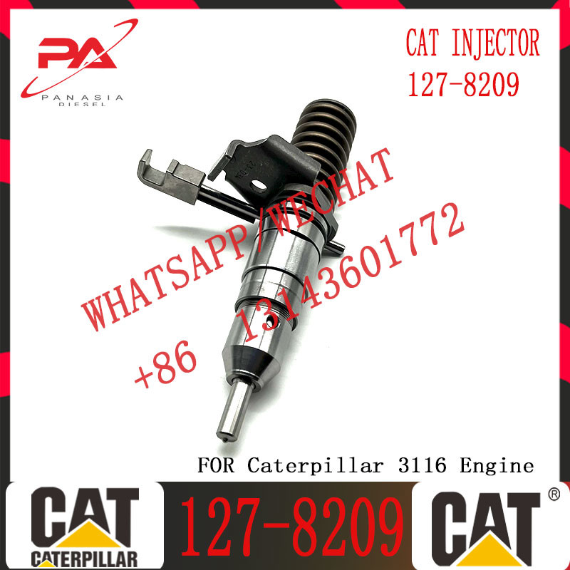 Топливная форсунка 127-8209 для экскаватора C-A-T 200B 320B 3116 3114 Детали, сделанные в Китае, новая дизельная форсунка 1278209 0R8483