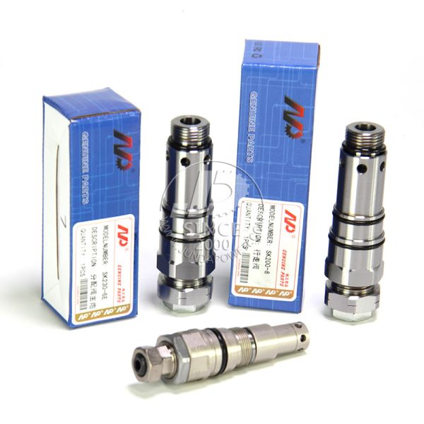 Válvula de escape principal de Engine Parts DH220-5 da máquina escavadora da