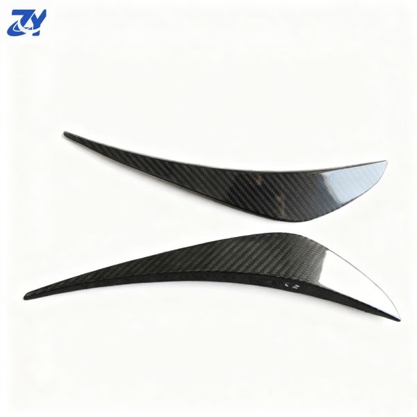 Suitable for McLaren 720S Modified Dry Carbon Fiber RY Front Bumper Blade