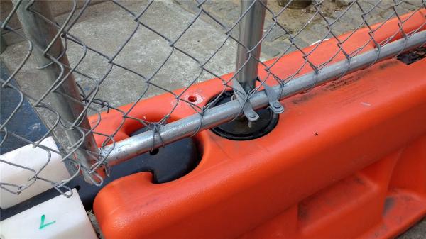 chain link temporary construction fence panels 6FT X 10F Mesh 2 3/8  x 2 3/8 ( 60mm x 60mm ) x 12 gauge wire