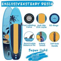 350LBS Capacity Touring Sup Board SUP Ocean Lightweight Paddle Board Set
