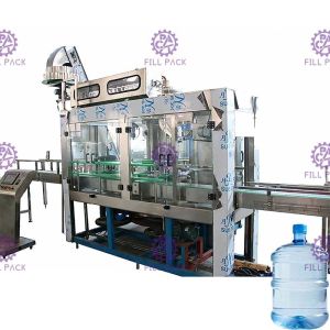 Touch Screen 2000BPH Mineral Water Bottling Machine