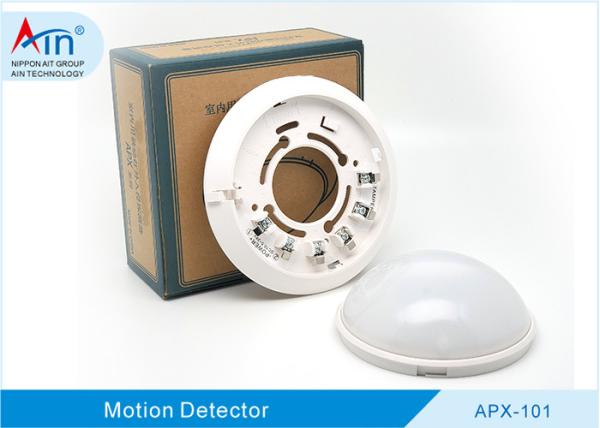 Indoor Security Alarm Device 360 Degree Ceiling Pir Sensor With Hemispheric Design