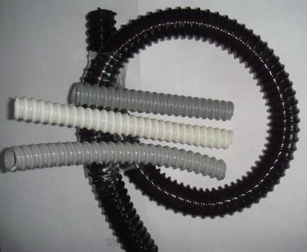 Tubulação flexível ondulada resistente UV
