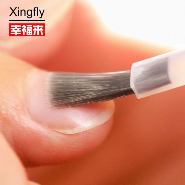 Настраиваемая UV ноготь шприц на гелевый шприц нейлоновый материал