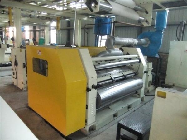 High Speed Corrugated Box Manufacturing Machine 105 - 180g / m2 Corrugated Paper