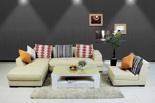 leather living room sofa set0727#
