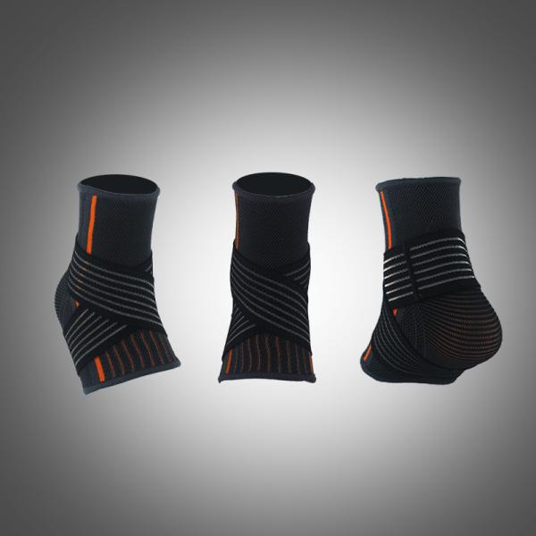 Custom Ankle Brace Compression Polyester Elastic Sleeve