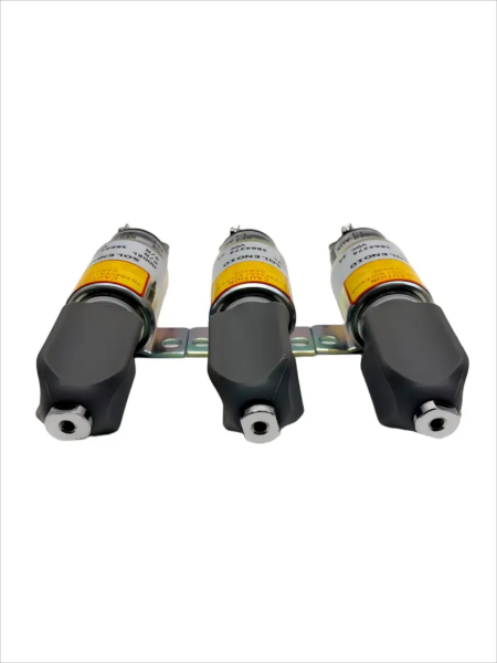 R225-7 LG920D S6K Excavator Engine Stop Solenoid Valve for 24V Fuel Shut Off Solenoid Valve 3864274