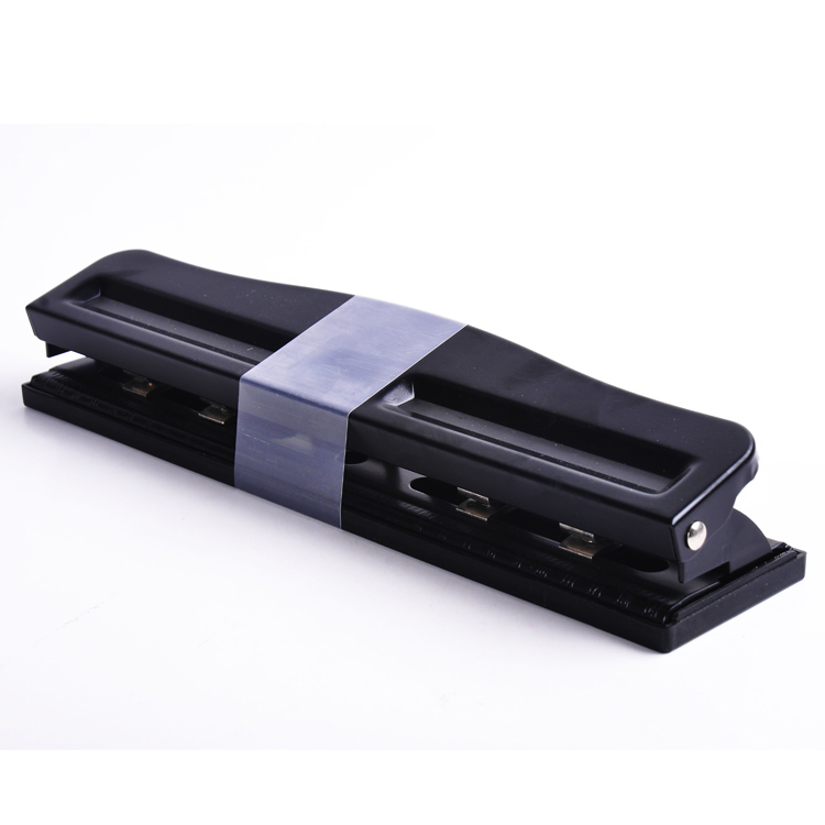 Metal 3 Hole Punch Stationery Desktop Office 3 Hole Adjustable Punch